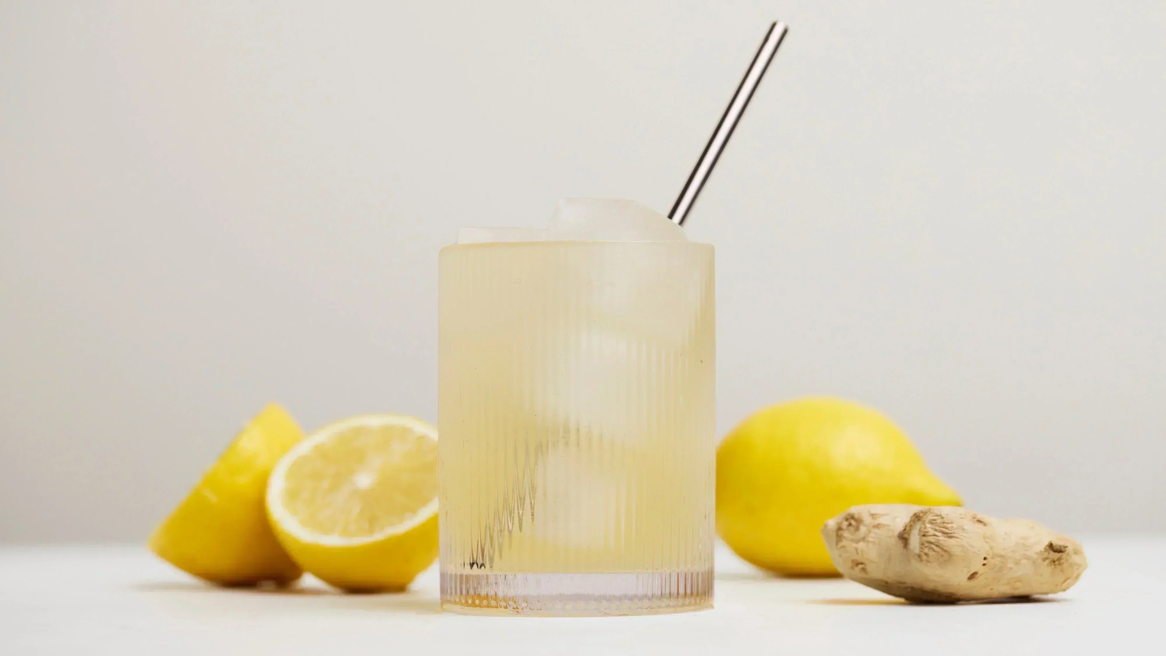 Fermented ginger lemonade