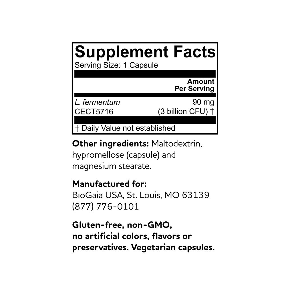 BioGaia Elactia® MUM - Probiotic Capsules