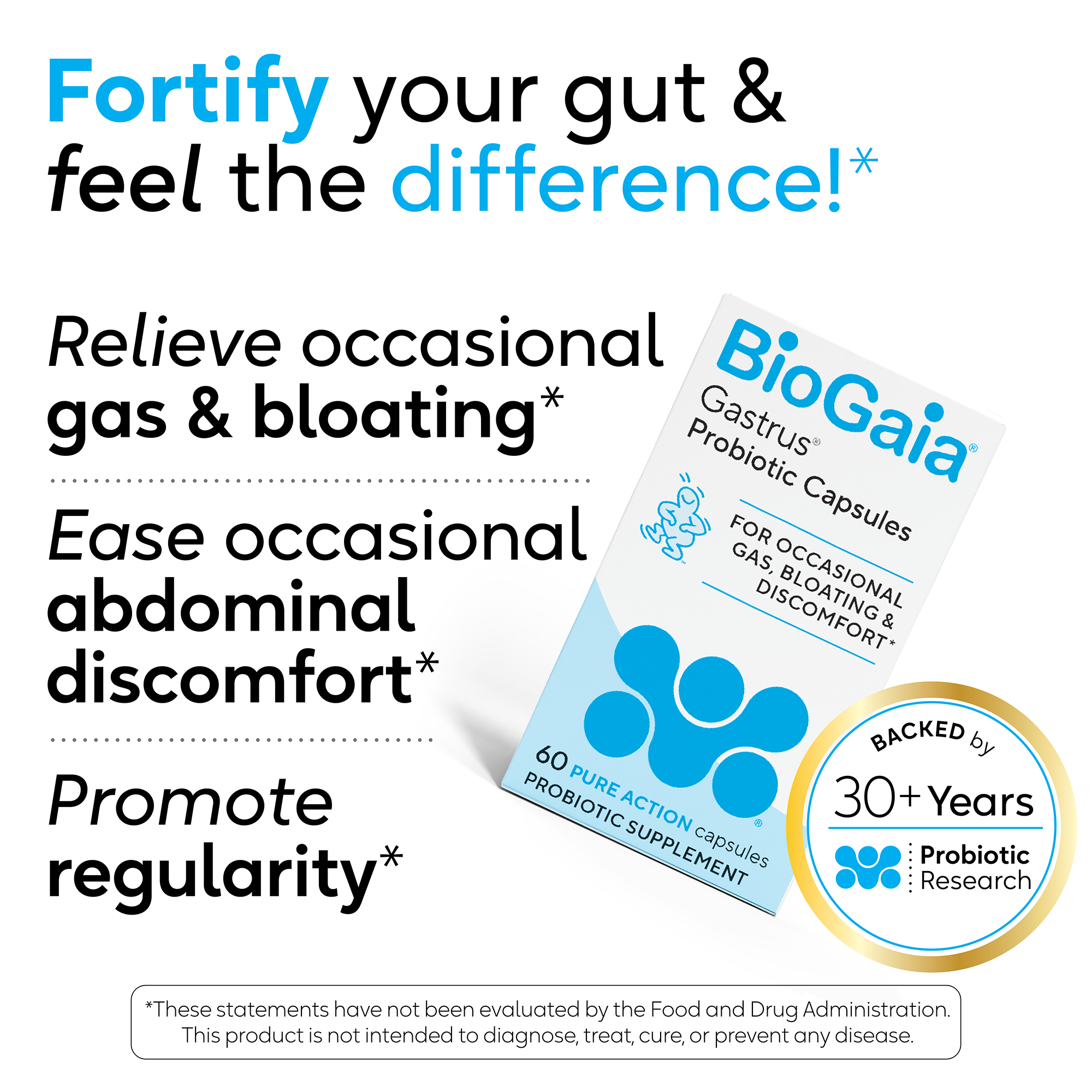 BioGaia Gastrus® - Probiotic Capsules