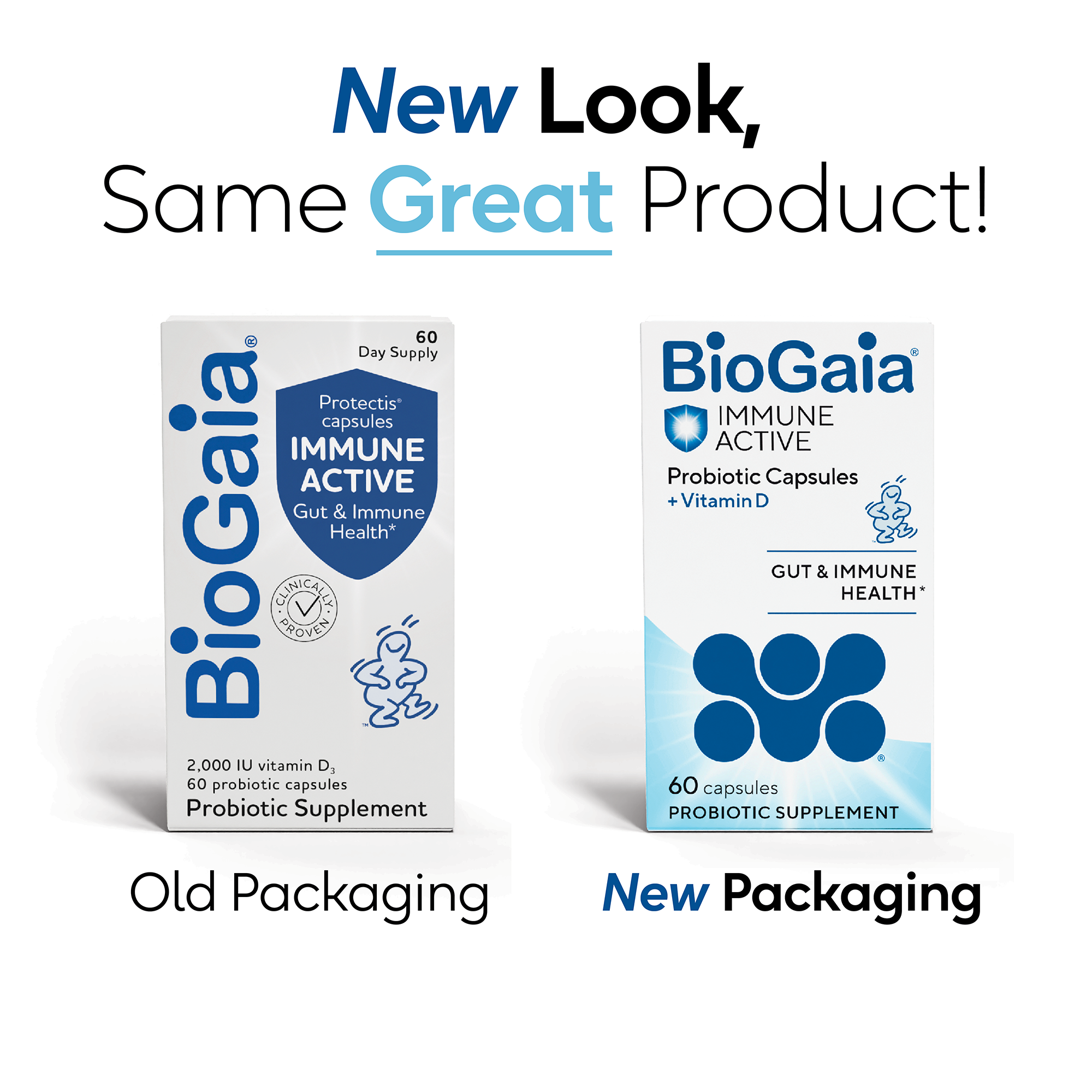 バイオガイヤ BioGaia Immune Active | Adult Probiotic for Gut and Immune Health