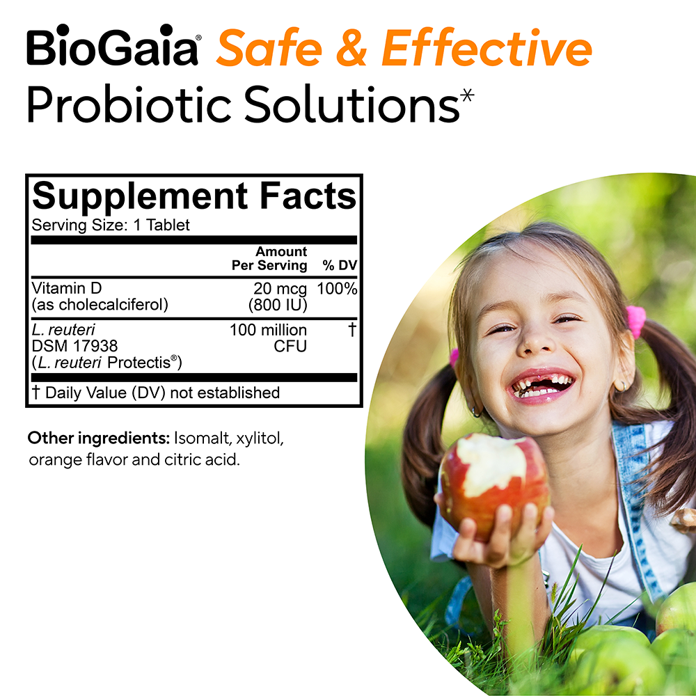 BioGaia Immune Active KIDS - Probiotic Chewables