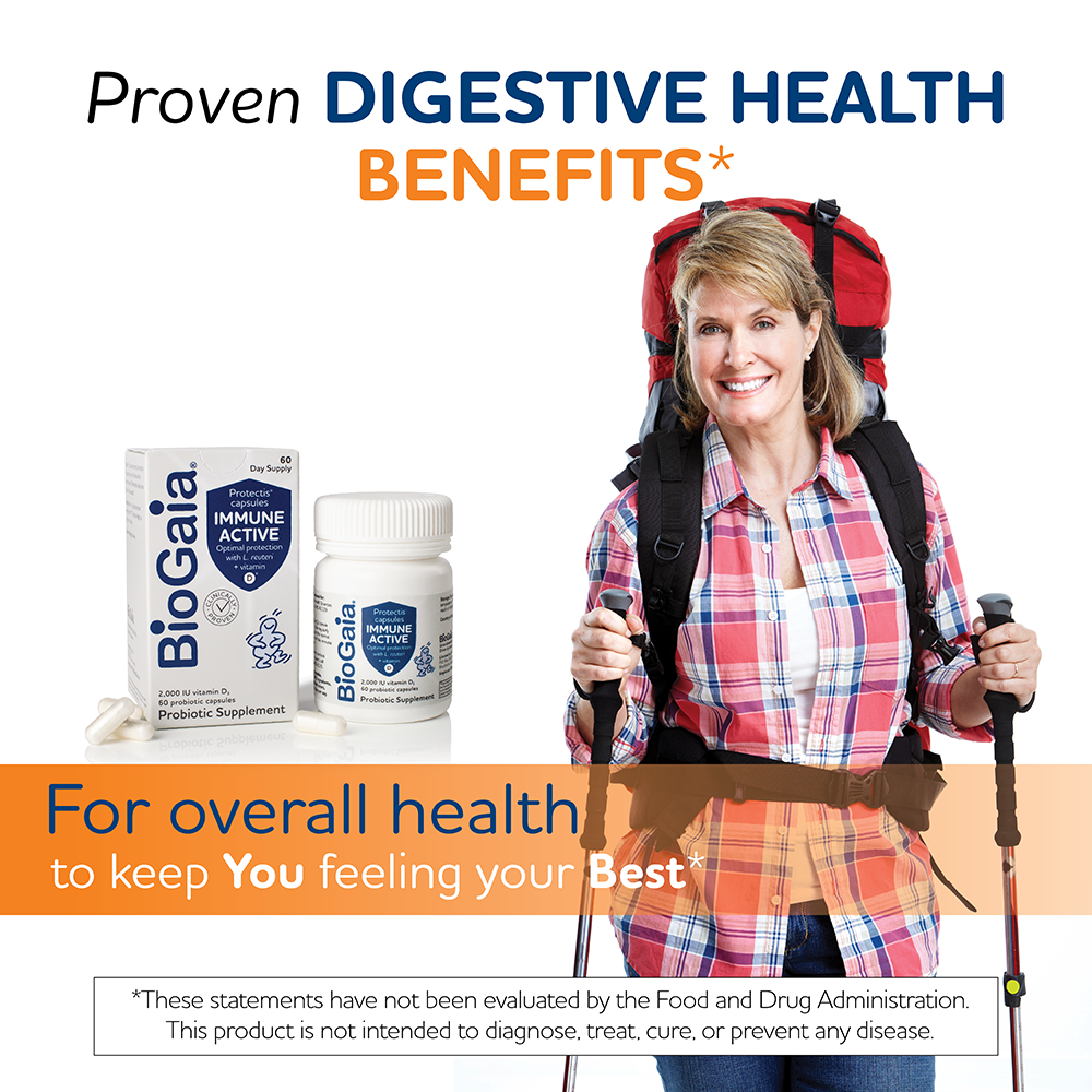BioGaia Immune Active - Probiotic Capsules