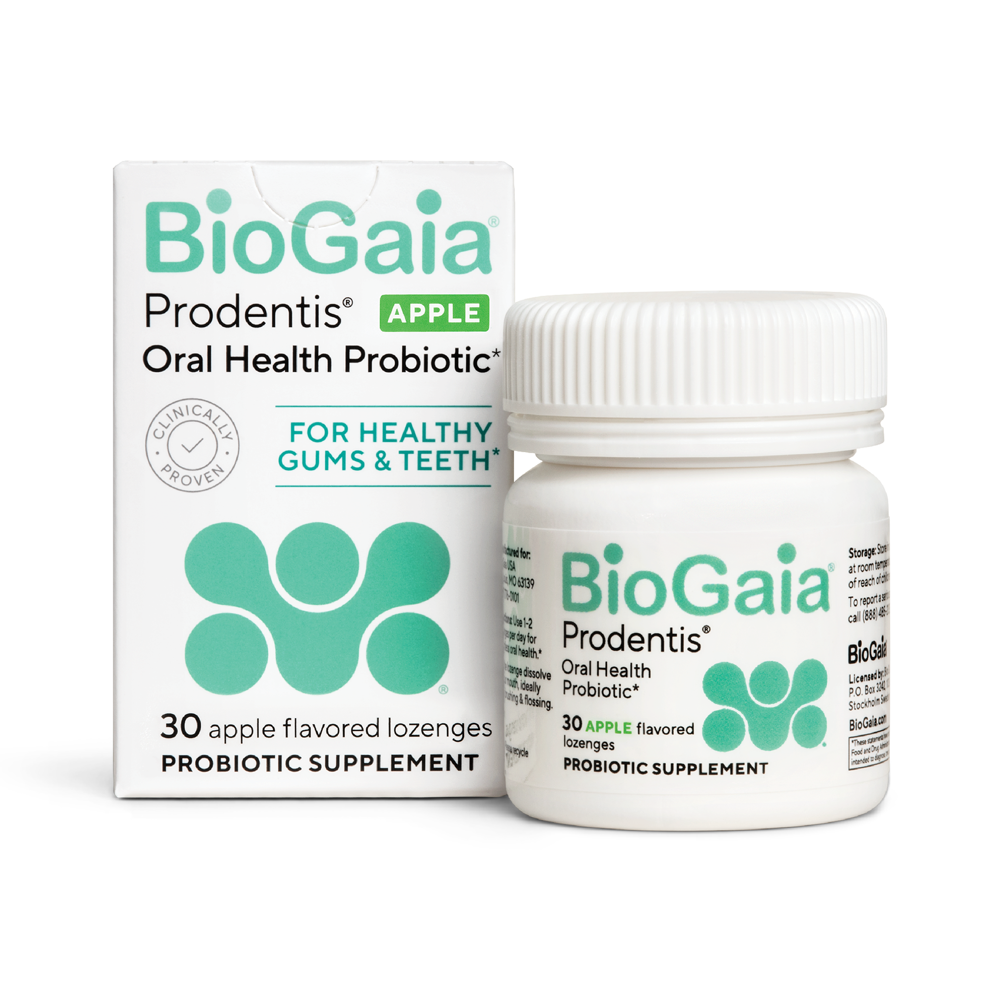 BioGaia Prodentis® - Probiotic Lozenges Apple
