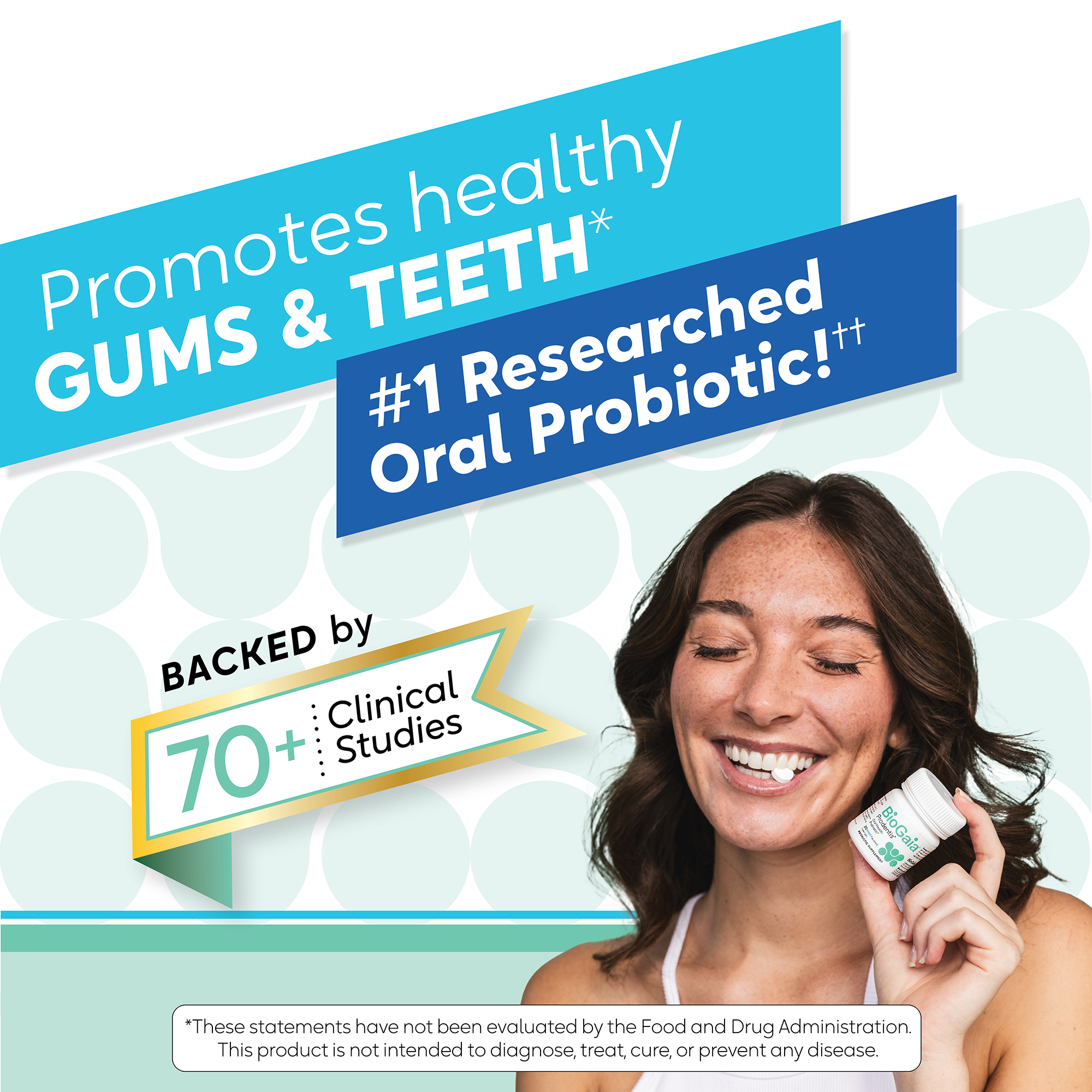 BioGaia Prodentis® - Probiotic Lozenges Apple