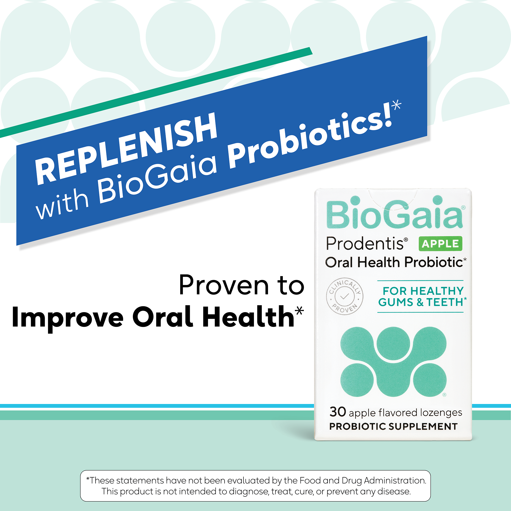 BioGaia Prodentis® - Probiotic Lozenges Apple