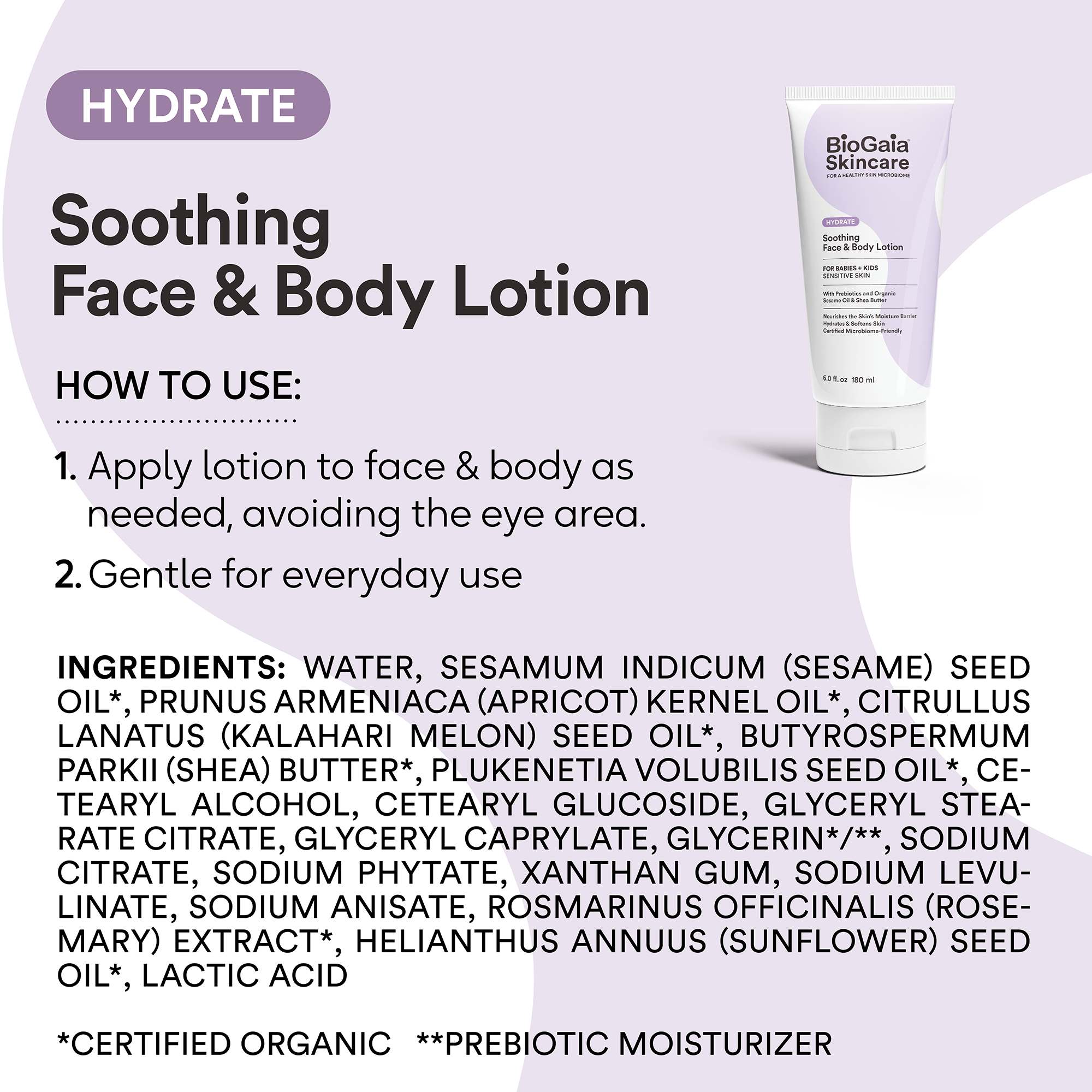 BioGaia Soothing Face &amp; Body Lotion