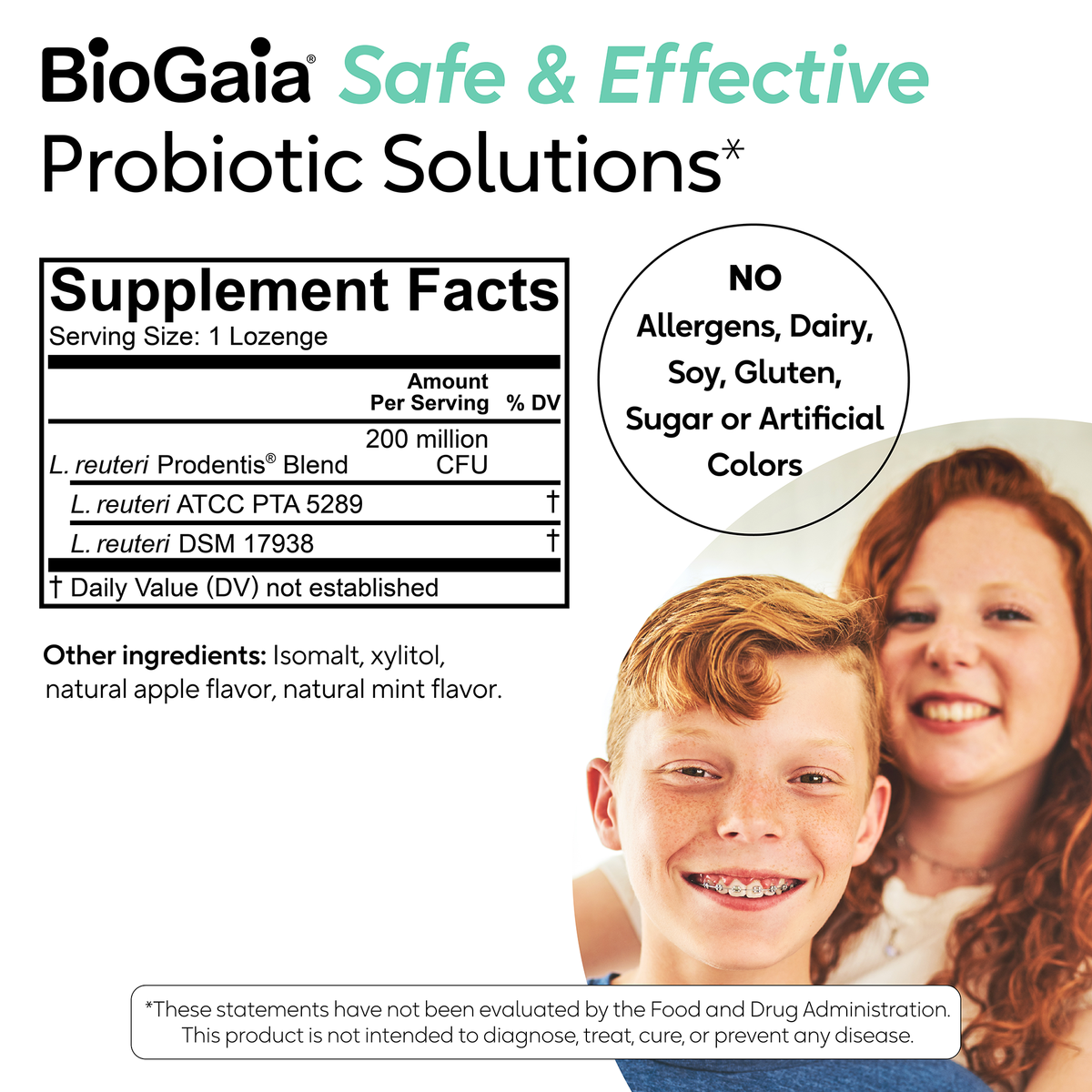 BioGaia Prodentis® KIDS - Probiotic Lozenges