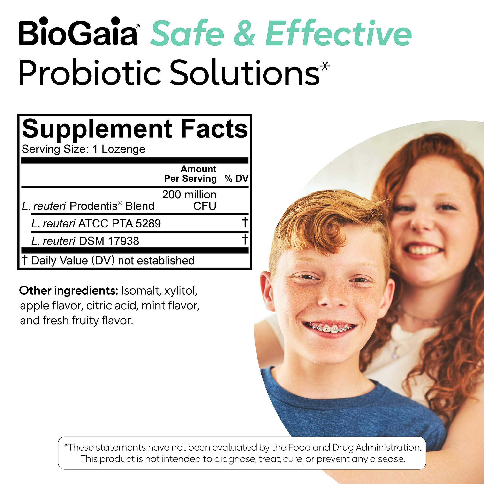 BioGaia Prodentis KIDS | Dental Probiotic for Teens and Kids