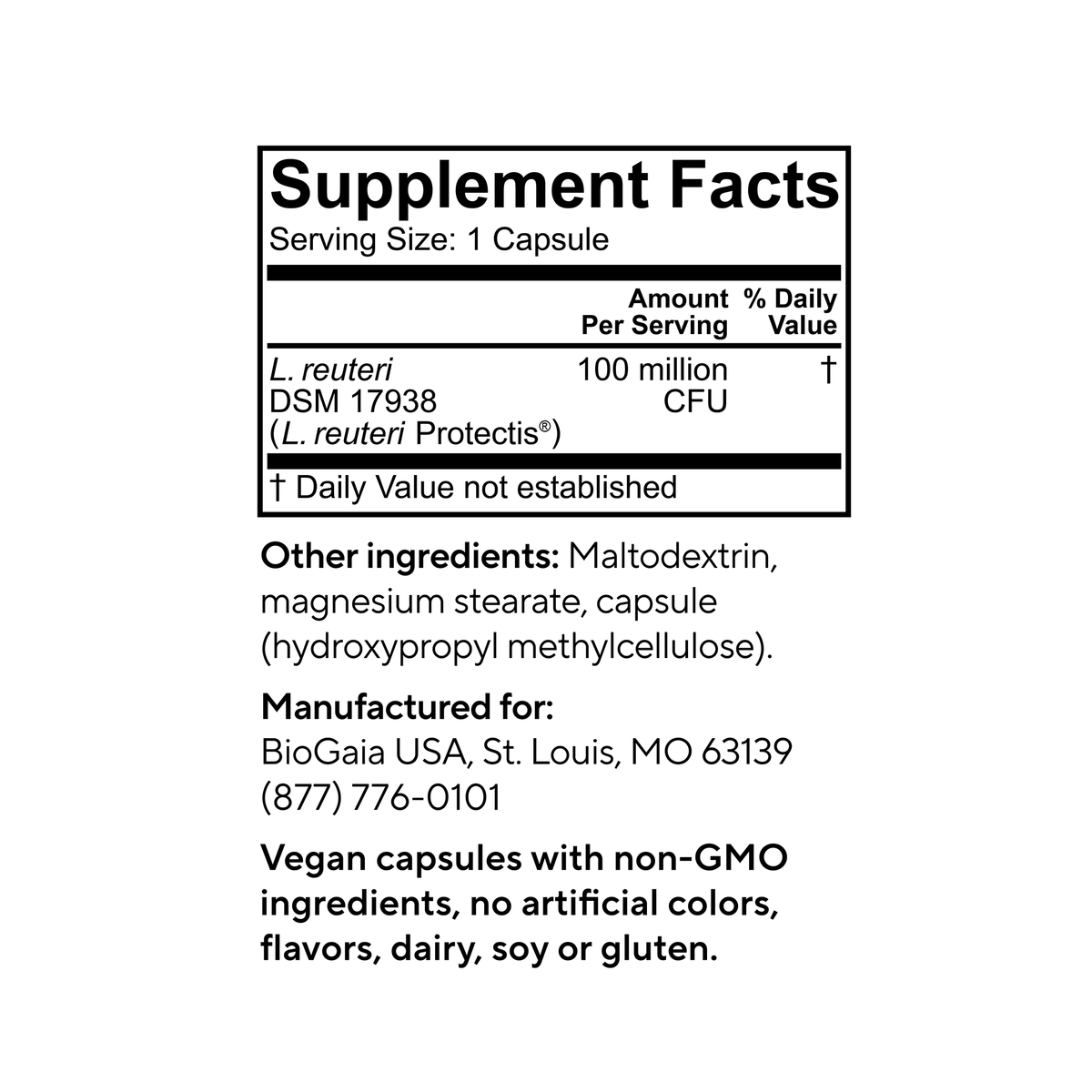BioGaia Protectis MUM - Cápsulas probióticas